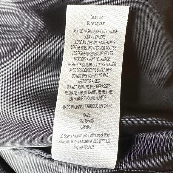 Supply & Demand Puffer Vest Womens Small Black Sleeveless Quilted Zip Outdoor - Picture 11 of 11